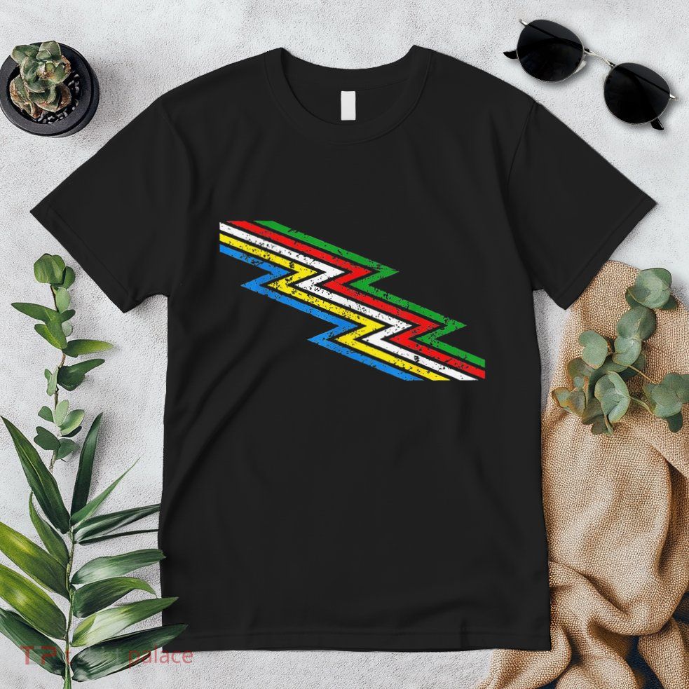Retro Disability Pride Flag Awareness Premium T-Shirt