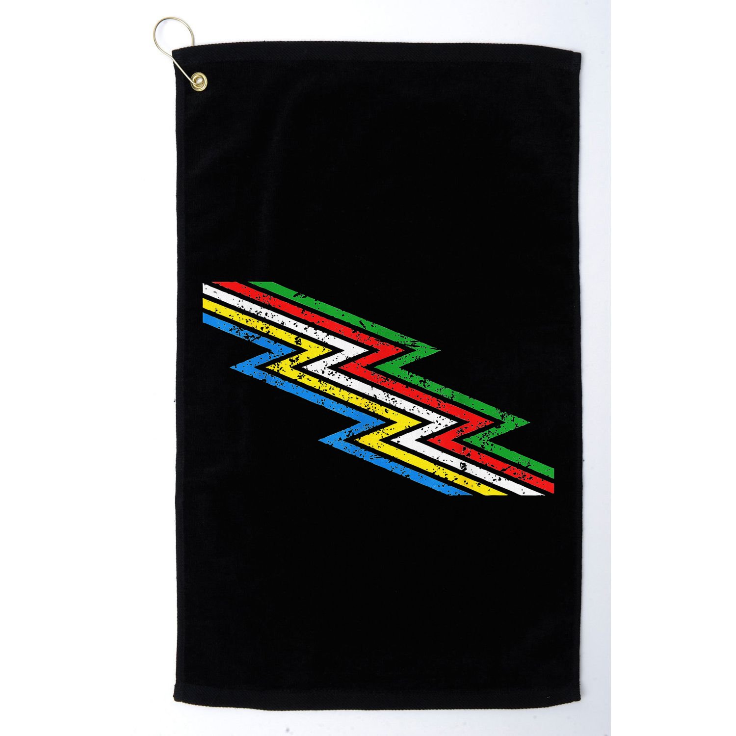 Retro Disability Pride Flag Awareness Golf Towel