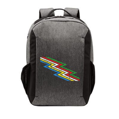 Retro Disability Pride Flag Awareness Vector Backpack