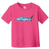 Retro Digital Polygon Shark Toddler T-Shirt