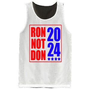 Ron DeSantis President 2024 Ron Not Don Funny Trump Mesh Reversible Basketball Jersey Tank