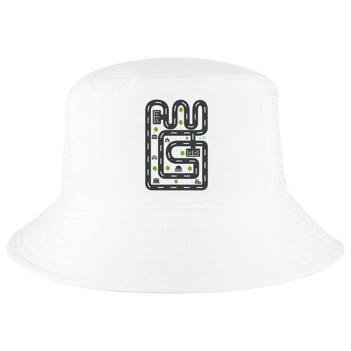 Racing Dad Play Car Race On Dad Cool Comfort Performance Bucket Hat