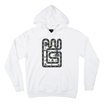 Racing Dad Play Car Race On Dad Hoodie