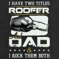 Roofer Dad Quote Design Roofing Apparel 7 Panel Mesh Trucker Snapback Hat