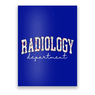 Radiology Departt Rad Tech Xray Technologist Ct Mri Tech Great Gift Poster