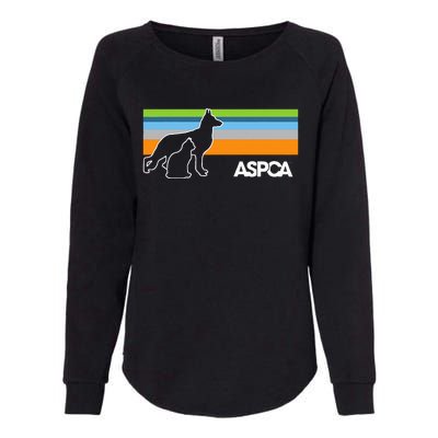 Retro Dark Womens California Wash Sweatshirt