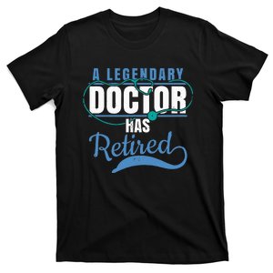 Retired Doctor Retirement Gift for Retiring Medical MD T-Shirt