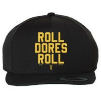 Roll Dores Roll 40 35 Wool Snapback Cap