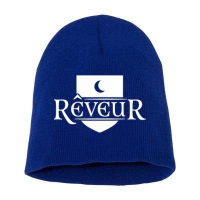 Reveur Dreams Reveur House Of Dreamer Blue Short Acrylic Beanie