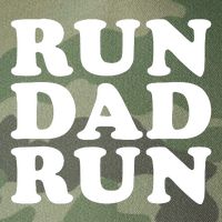 Run Dad Run Marathon Running Spectator Legacy Tie Dye Trucker Hat