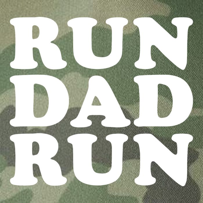 Run Dad Run Marathon Running Spectator Legacy Tie Dye Trucker Hat