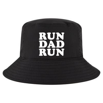 Run Dad Run Marathon Running Spectator Cool Comfort Performance Bucket Hat