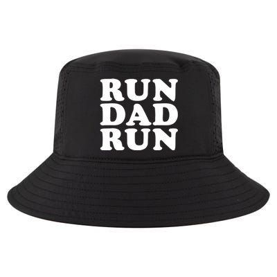 Run Dad Run Marathon Running Spectator Cool Comfort Performance Bucket Hat