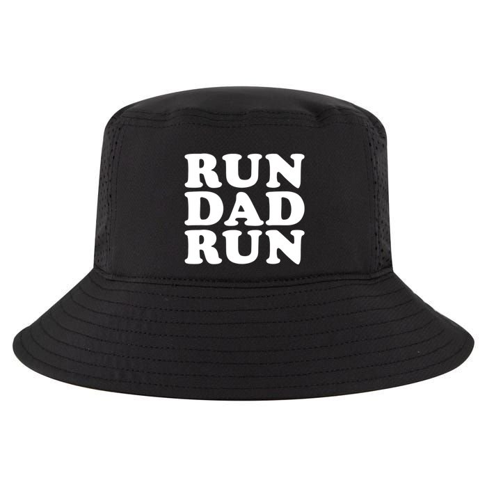 Run Dad Run Marathon Running Spectator Cool Comfort Performance Bucket Hat