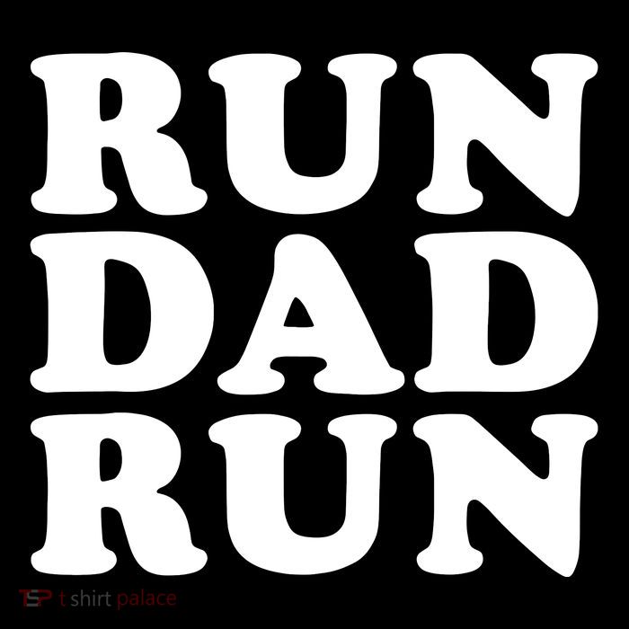 Run Dad Run Marathon Running Spectator Doggie Tank