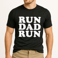 Run Dad Run Marathon Running Spectator Performance Shirt