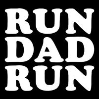 Run Dad Run Marathon Running Spectator Sustainable Bucket Hat