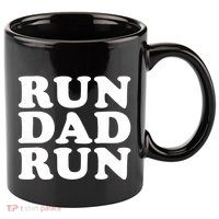 Run Dad Run Marathon Running Spectator 11oz C Handle Ceramic Mug