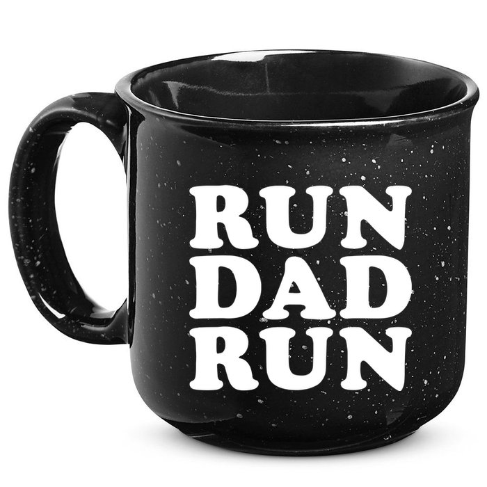 Run Dad Run Marathon Running Spectator 15oz Campfire Ceramic Mug