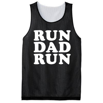 Run Dad Run Marathon Running Spectator Mesh Reversible Basketball Jersey Tank