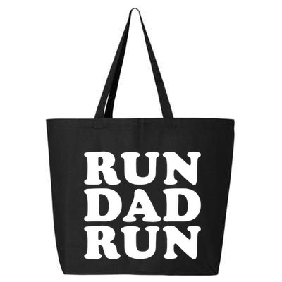 Run Dad Run Marathon Running Spectator 25L Jumbo Tote