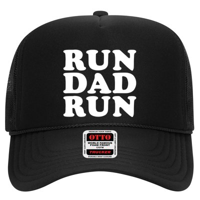 Run Dad Run Marathon Running Spectator Trucker Hat
