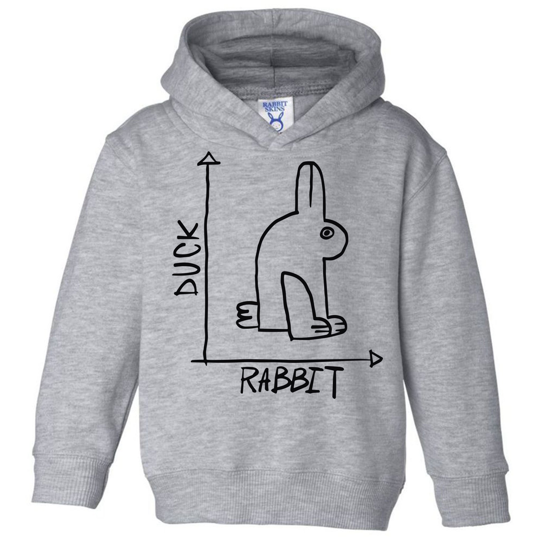 Rabbit Duck Toddler Hoodie