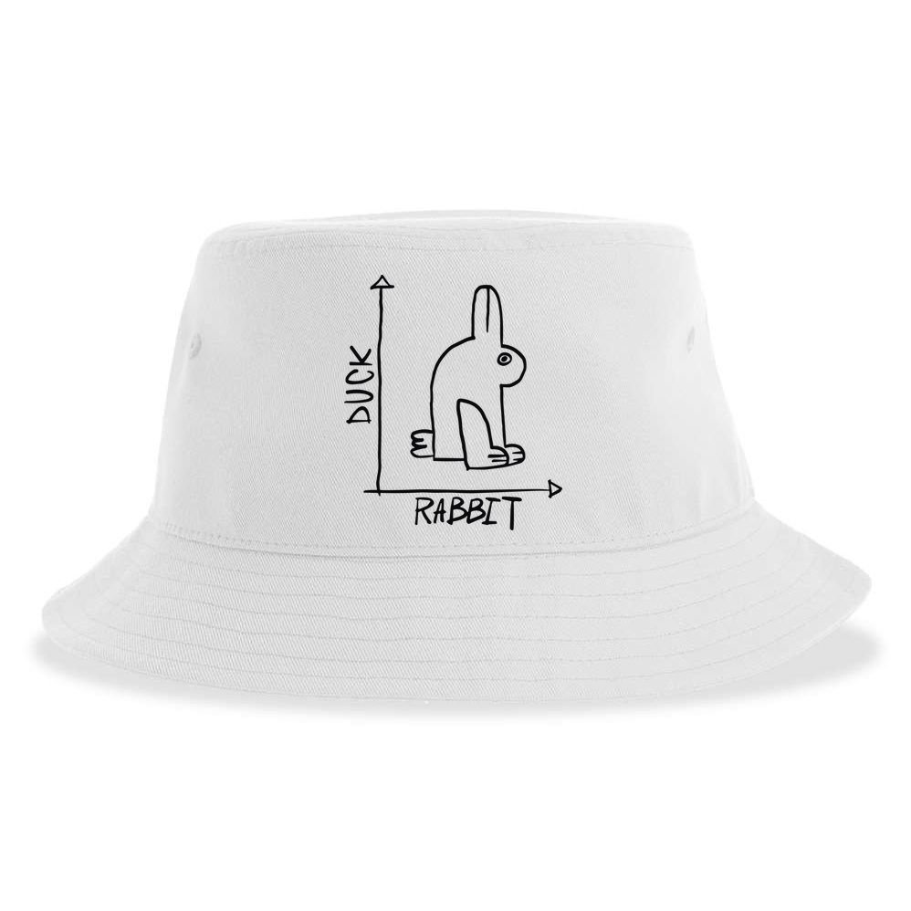 Rabbit Duck Sustainable Bucket Hat