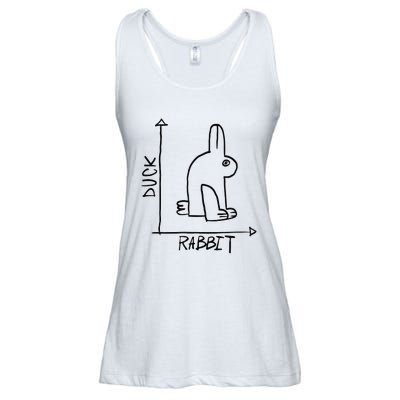 Rabbit Duck Ladies Essential Flowy Tank