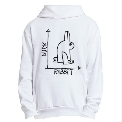 Rabbit Duck Urban Pullover Hoodie