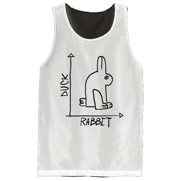 Rabbit Duck Mesh Reversible Basketball Jersey Tank