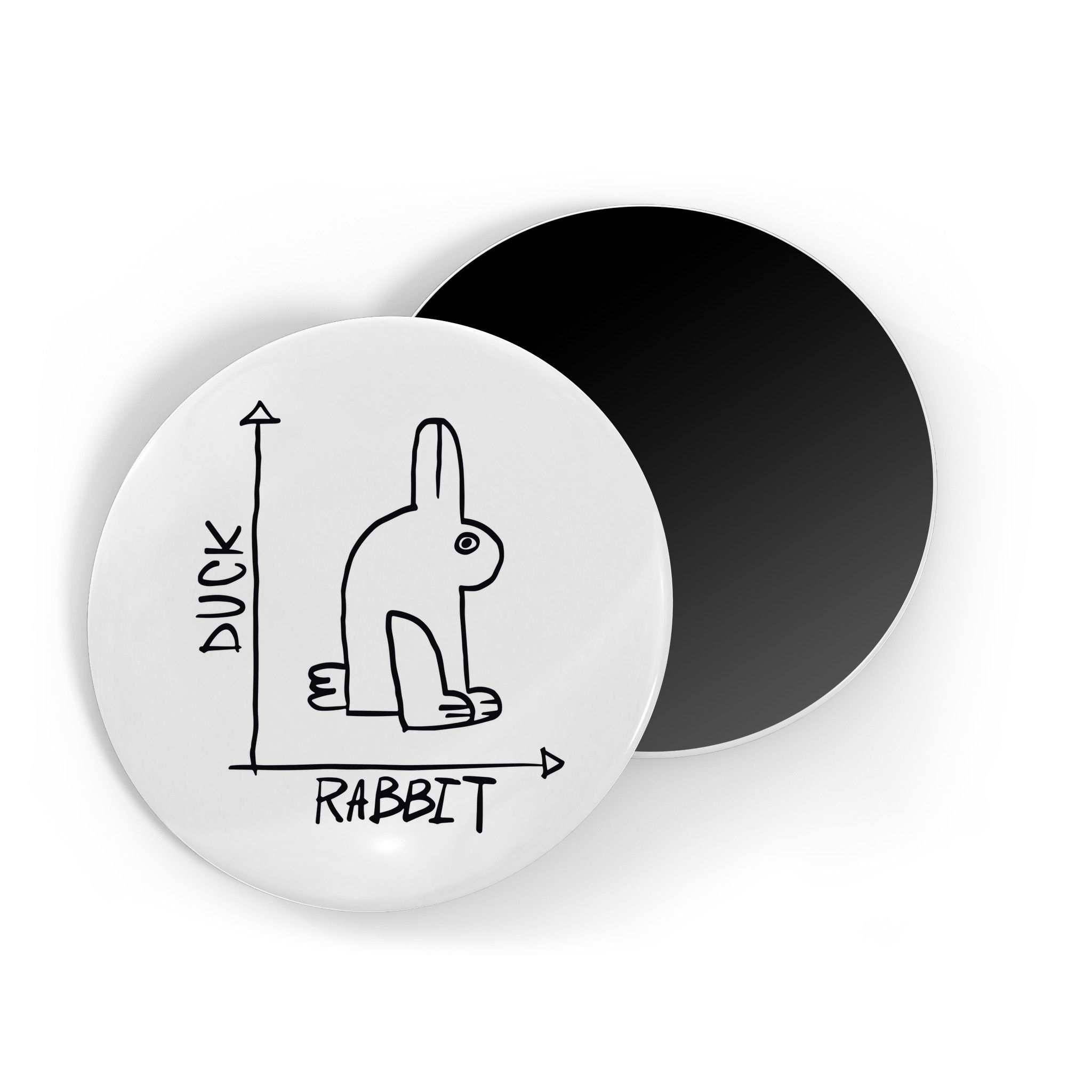 Rabbit Duck Magnet