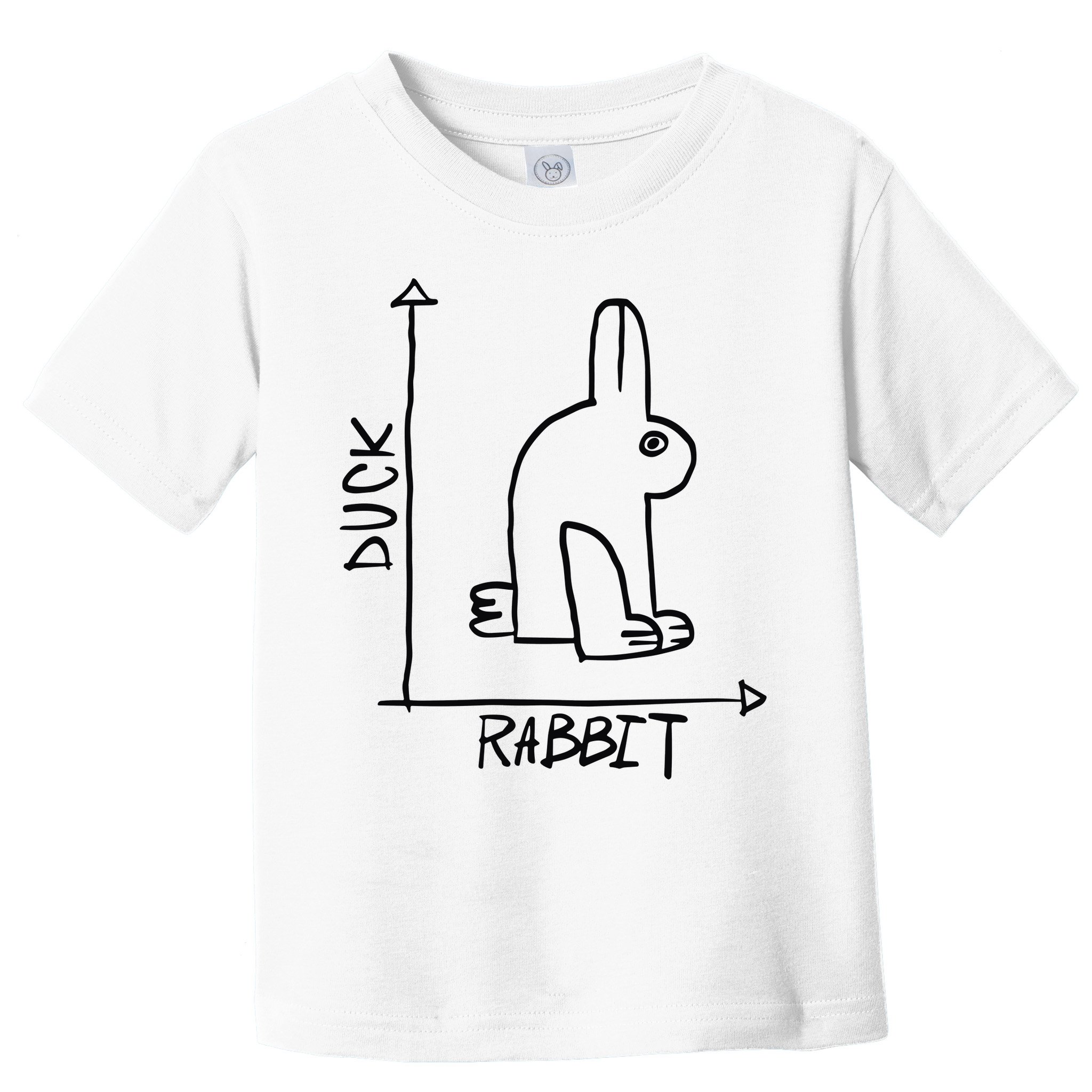 Rabbit Duck Toddler T-Shirt