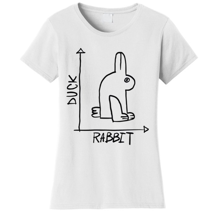 Rabbit Duck Women's T-Shirt