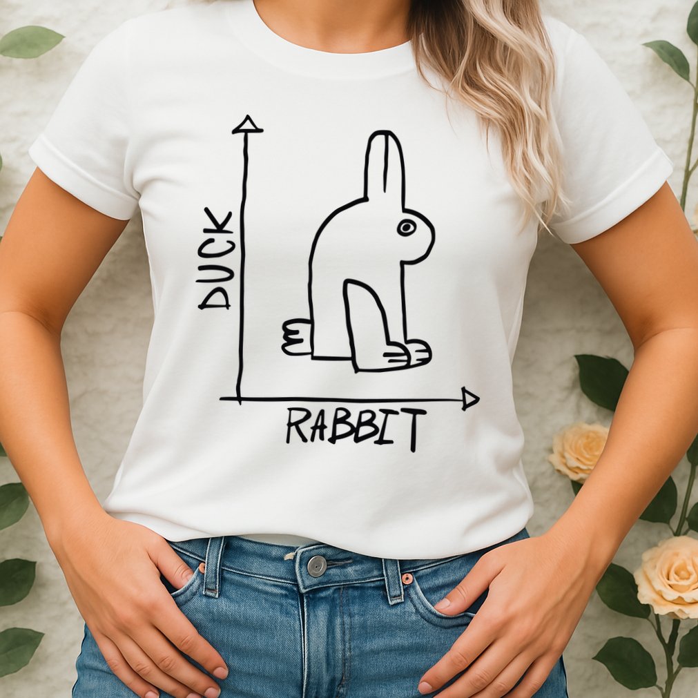 Rabbit Duck Womens T-Shirt