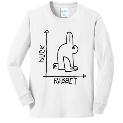 Rabbit Duck Kids Long Sleeve Shirt