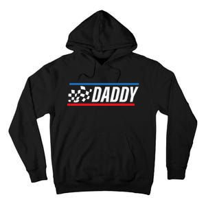 Racing Dad Race Car Pit Crew Birthday gifts for dad Tall Hoodie