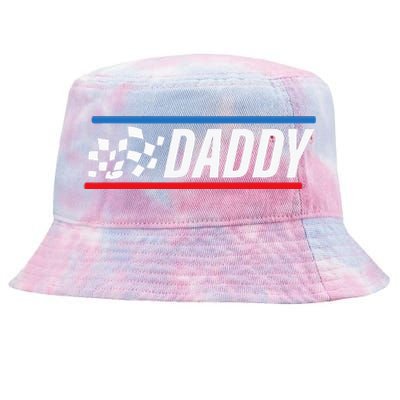 Racing Dad Race Car Pit Crew Birthday gifts for dad Tie-Dyed Bucket Hat