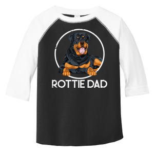 Rottie Dad Rottweiler Toddler Fine Jersey T-Shirt