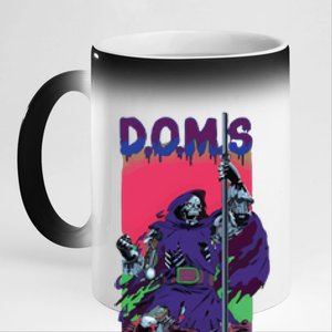 Raskol Doms 11oz Black Color Changing Mug