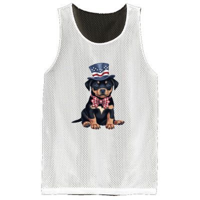 Rottweiler Dog Rottie Puppy USA Flag Cute Rottweilers Dogs Mesh Reversible Basketball Jersey Tank