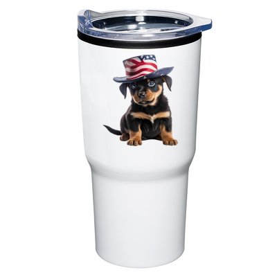 Rottweiler Dog Rottie Puppy USA Flag Cute Rottweilers Dogs Tumbler