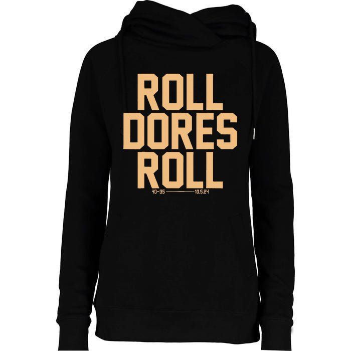 Roll Dores Roll Womens Funnel Neck Pullover Hood