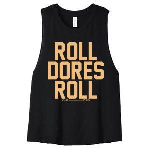 Roll Dores Roll Women's Racerback Cropped Tank