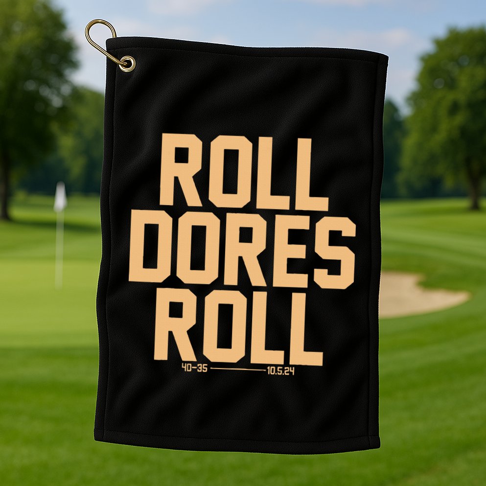 Roll Dores Roll Golf Towel