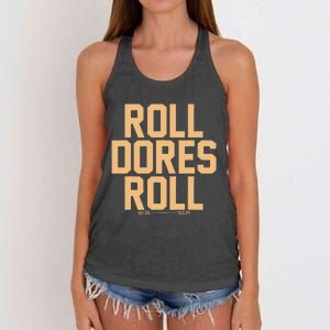 Roll Dores Roll Women's Knotted Racerback Tank