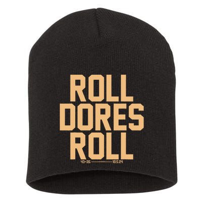 Roll Dores Roll Short Acrylic Beanie