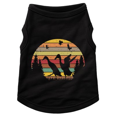 Running Duck Retro Runner Duck Vintage Doggie Tank