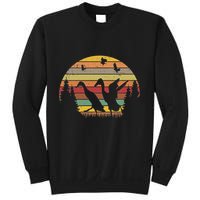 Running Duck Retro Runner Duck Vintage Sweatshirt