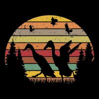 Running Duck Retro Runner Duck Vintage Flatbill Hat